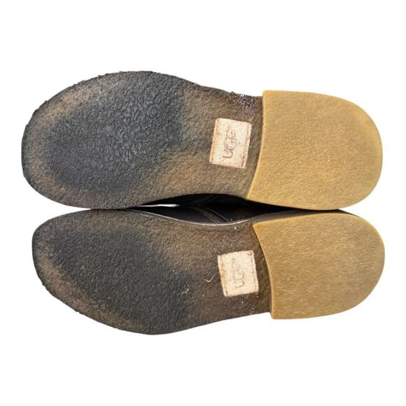 Ugg Leighton Desert Chukka Boot Men size 12 Brown Leather - Picture 6 of 8